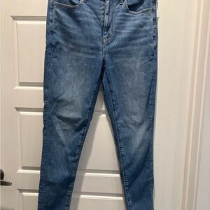 American Eagle Outfitters Blue Skinny Jeans